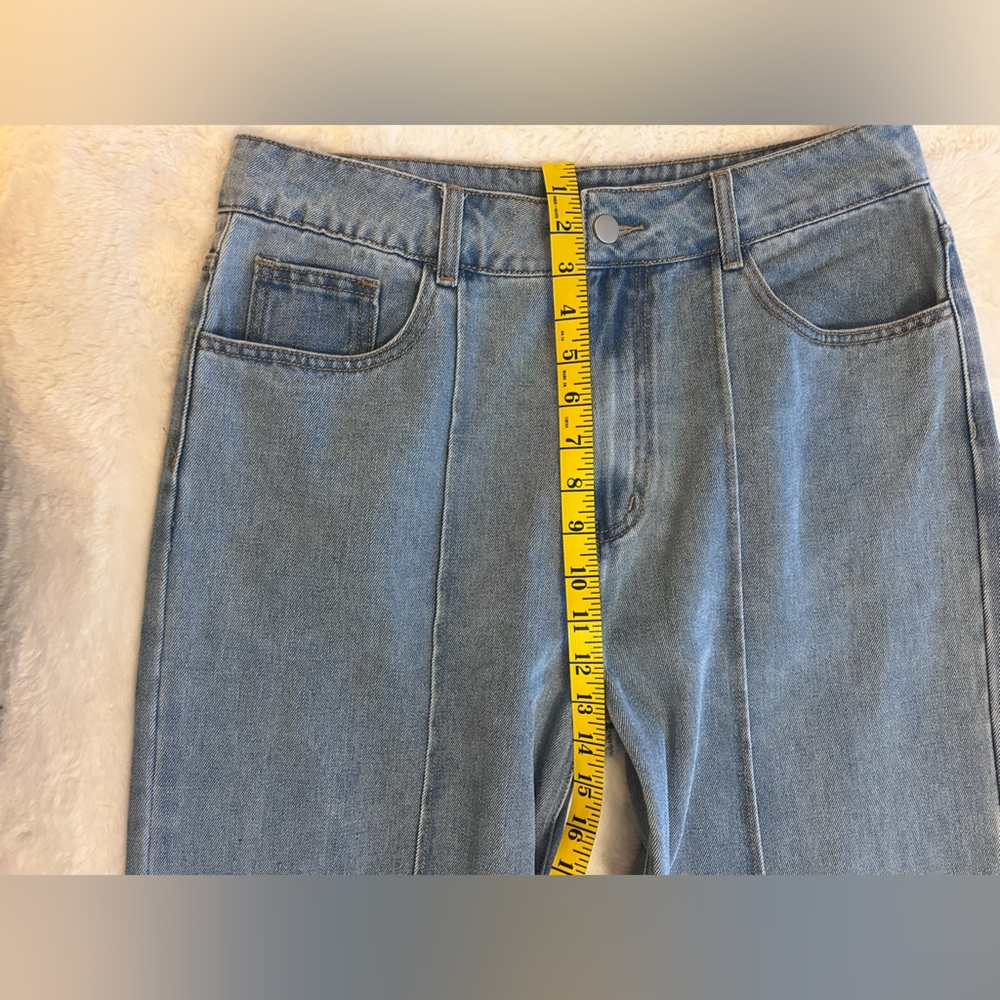 CUPSHE Women's Urban Shift Blue Jeans - Picture 5 of 12